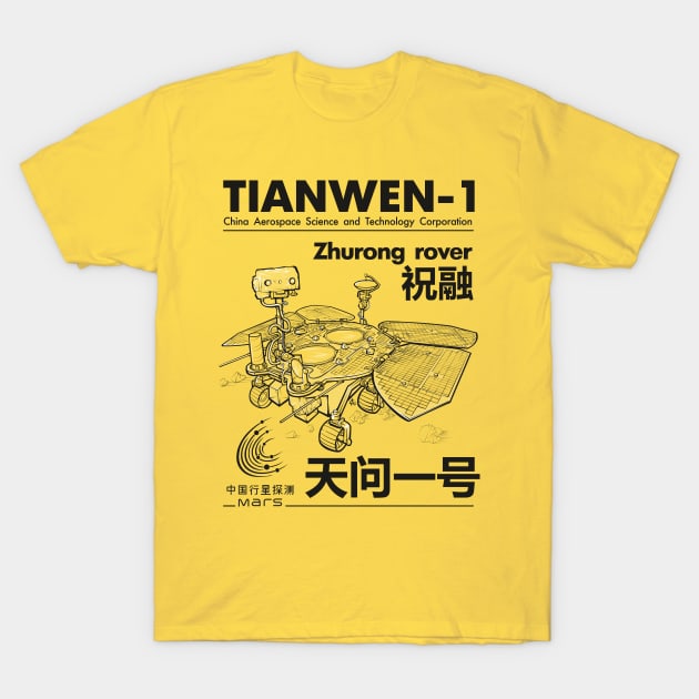 Tianwen-1 T-Shirt by Rover